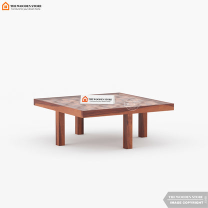 Woodwave Coffee Table Set (Honey Finish)