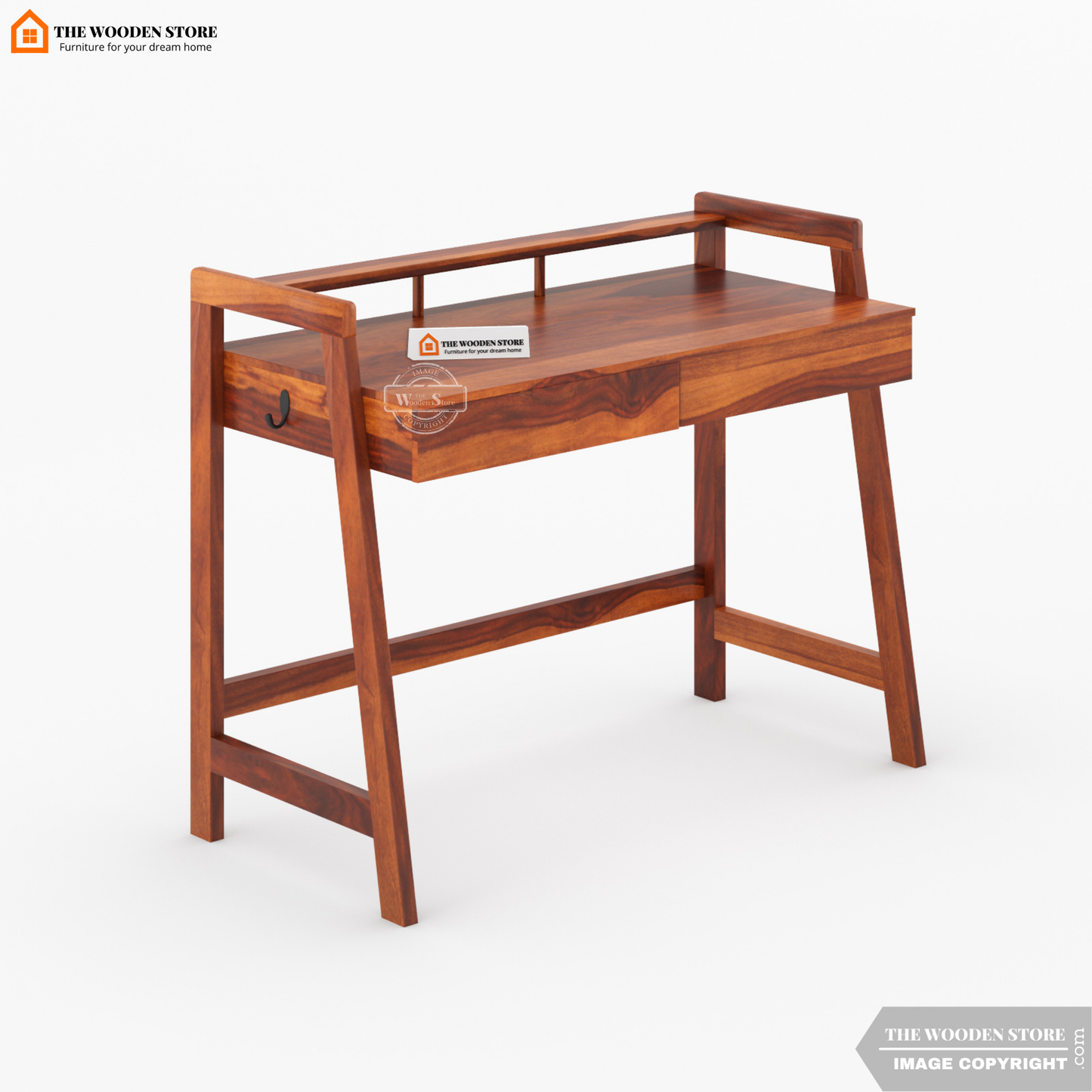 Ohana Study Table (Honey Finish)