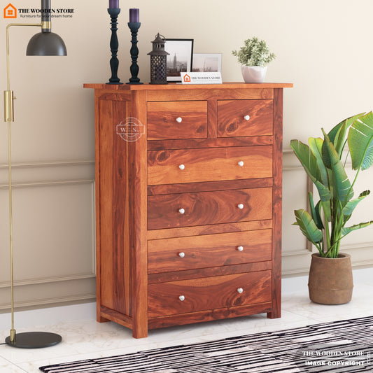 Gaby Chest of Drawer (Honey Finish)