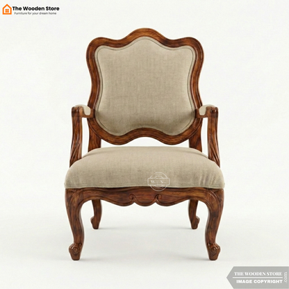 Colmar Arm Chair (Honey Finish)