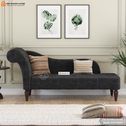 Walters Chaise Lounge (Natural Grey)