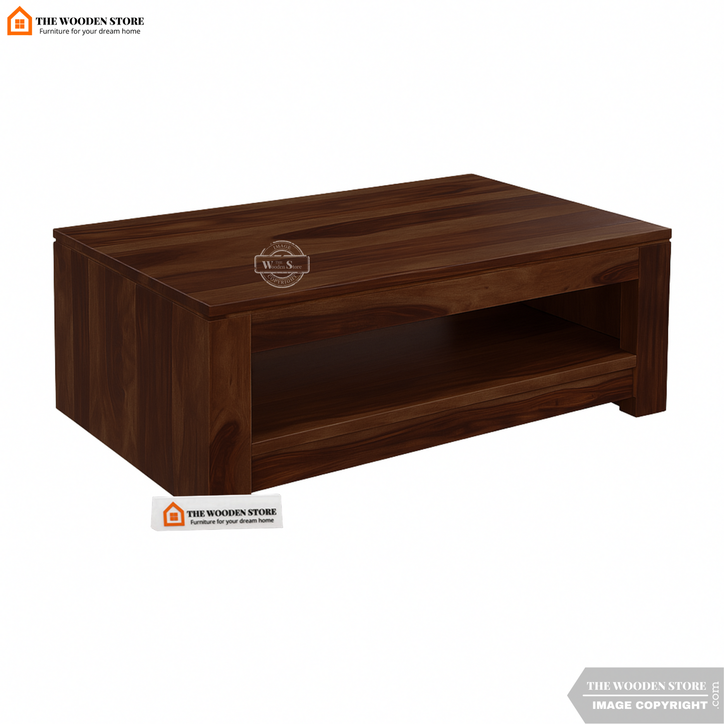 Nimbus Coffee Table (Walnut Finish)