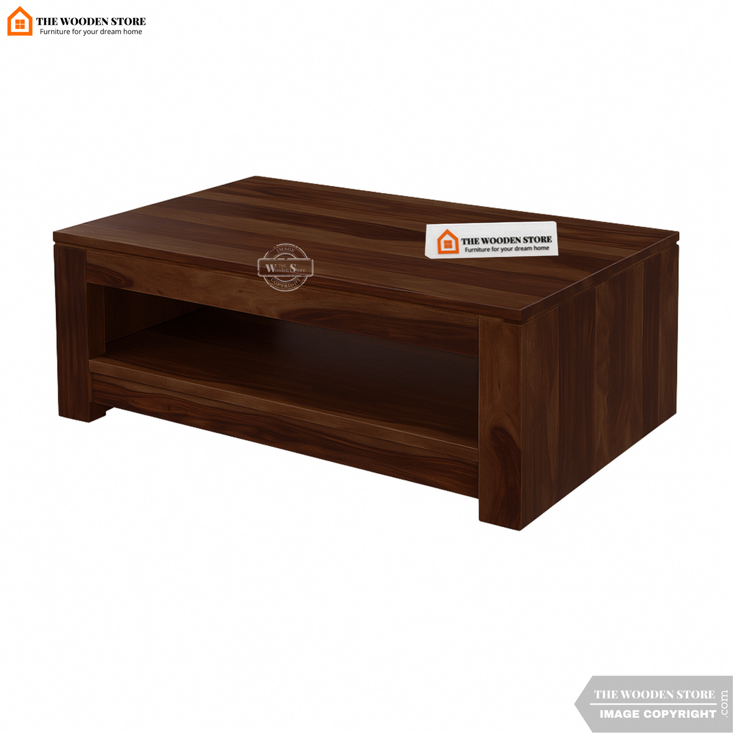 Nimbus Coffee Table (Walnut Finish)