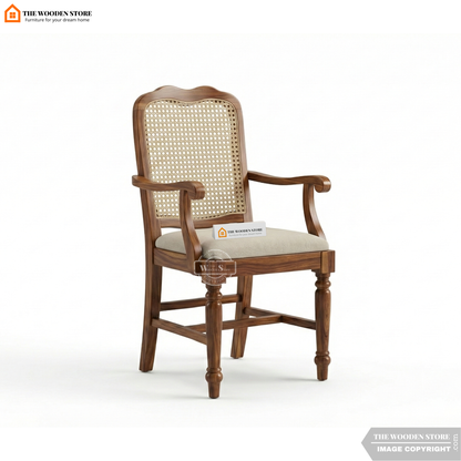 Florence 6 Seater Dining Set (Teak Finish)