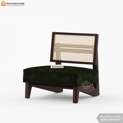 Liora Lounge Chair (Olive Green)