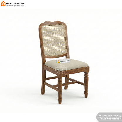 Florence 6 Seater Dining Set (Teak Finish)