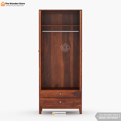 Gaytes 2 Door Multi-Utility Wardrobe (Honey Finish)