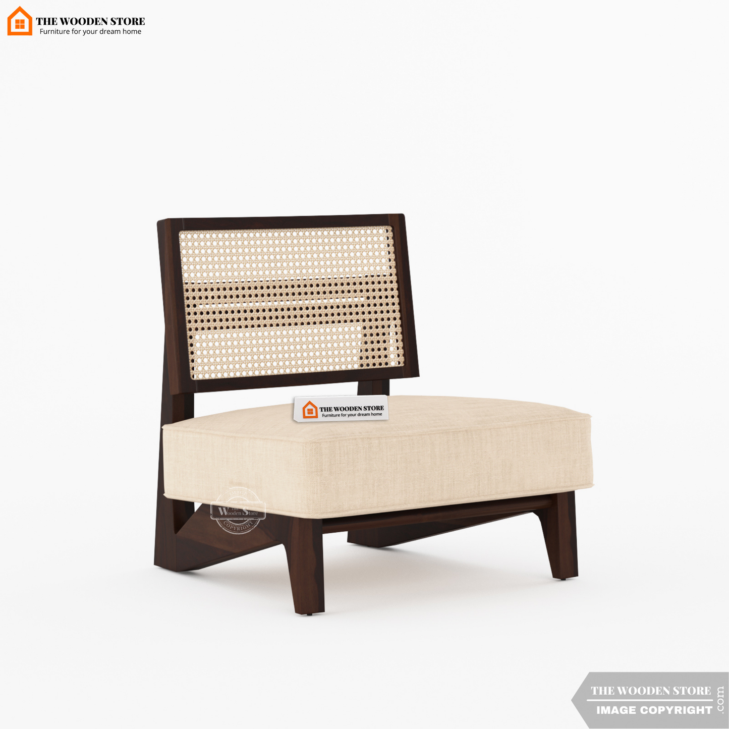 Liora Lounge Chair (Soft Vanilla)