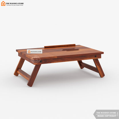 Milo Laptop Table (Honey Finish)