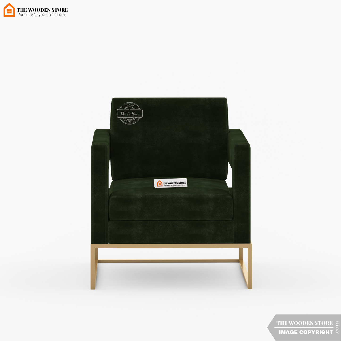 Verve Arm Chair (Olive Green)