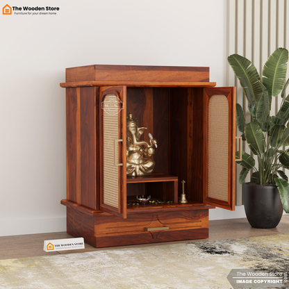 Gopal Home Temple (Honey Finish)