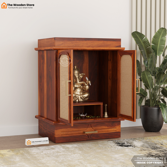 Gopal Home Temple (Honey Finish)