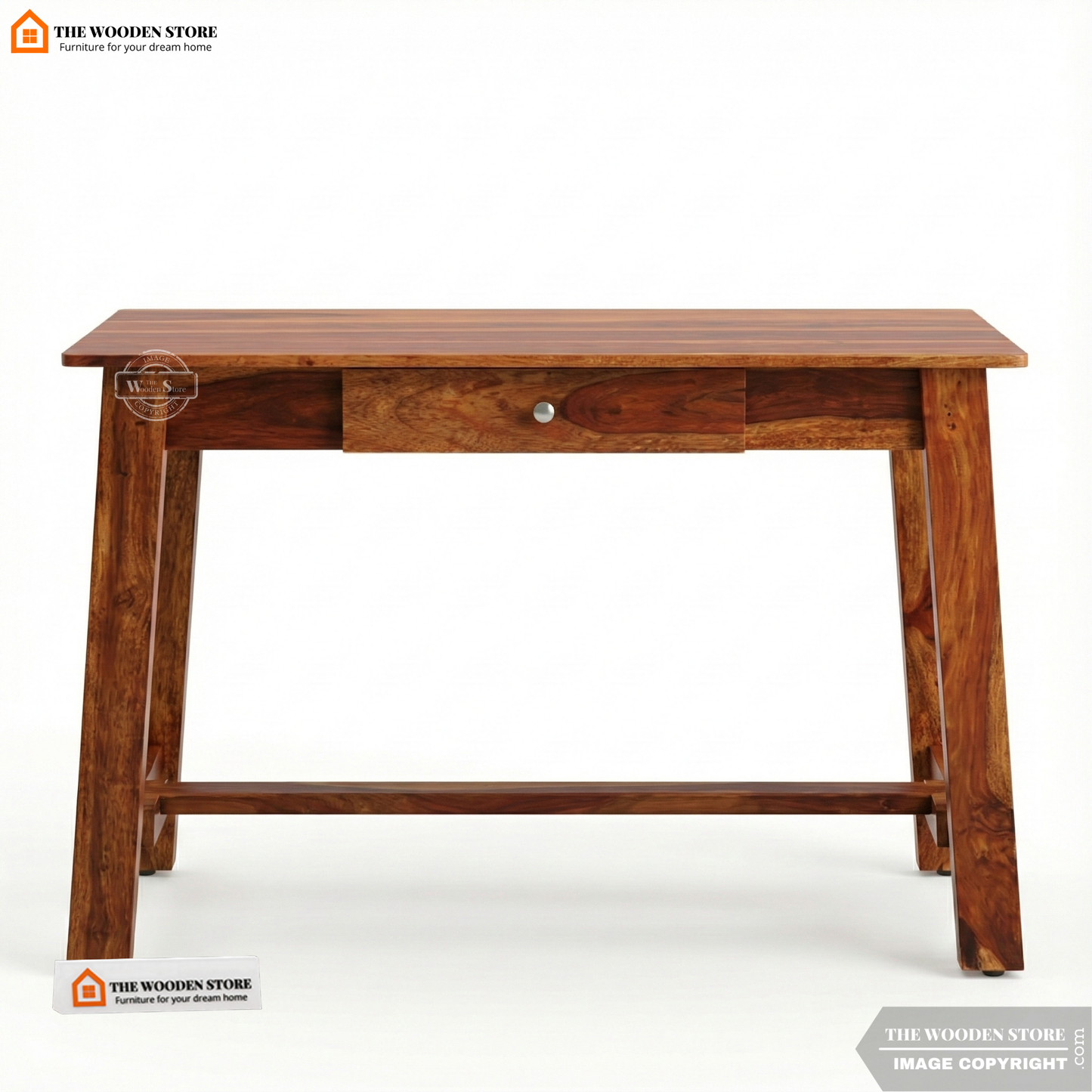 Epic Study Table (Honey Finish)