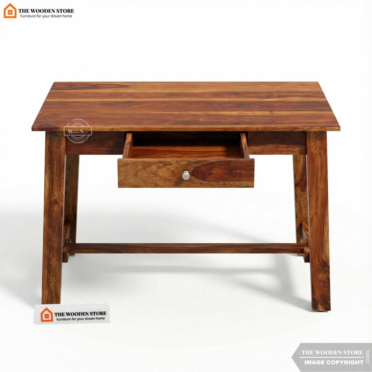 Epic Study Table (Honey Finish)