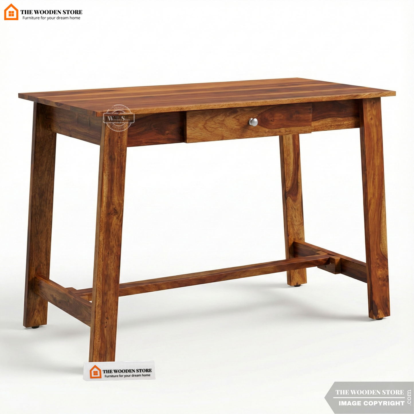 Epic Study Table (Honey Finish)
